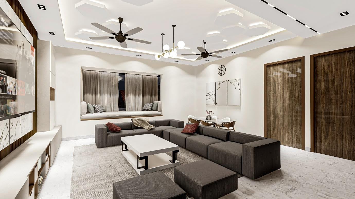 Living room seating area